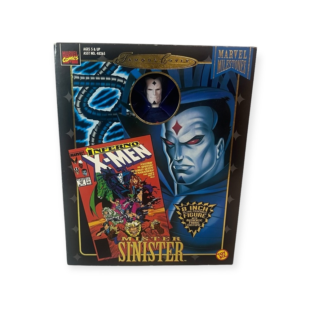Marvel Comics 1998 Mister Sinister 8” Poseable Figure